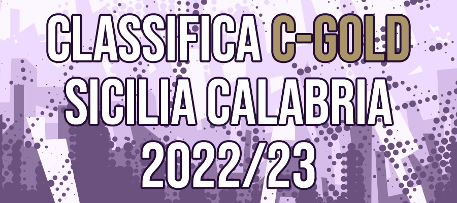 C Gold Nazionale Sicilia - Calabria