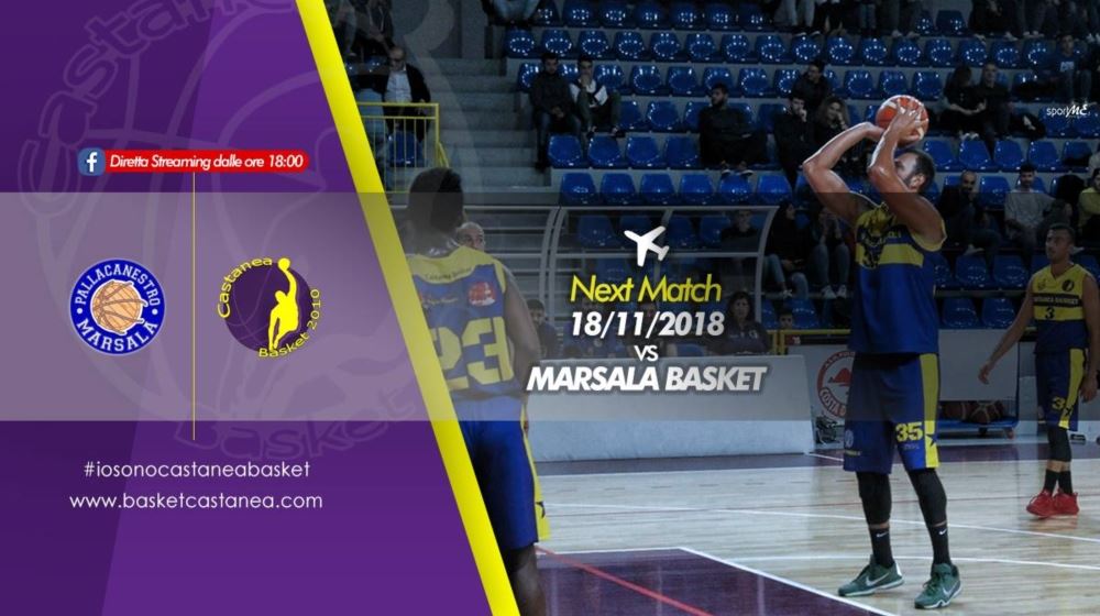 Castanea Basket in trasferta a Marsala !