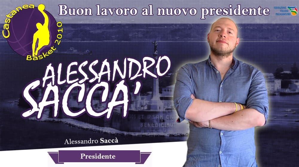 Nominato il nuovo Presidente del Castanea Basket .