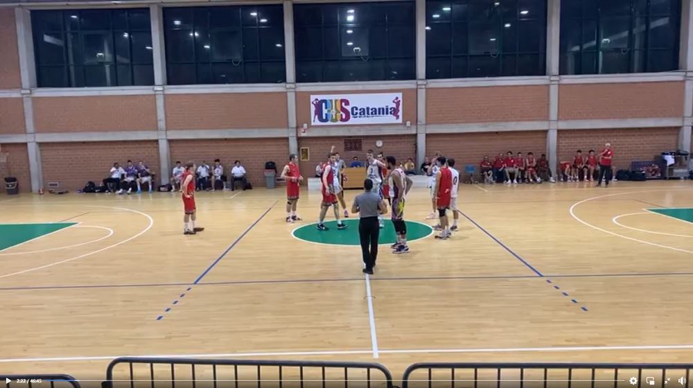 Castanea Basket corsaro a Catania, vince e convince contro il Cus Catania.
