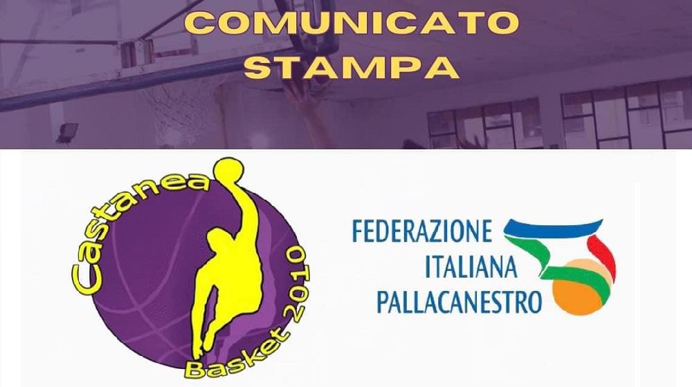 Comunicato Ufficiale Castanea Basket.