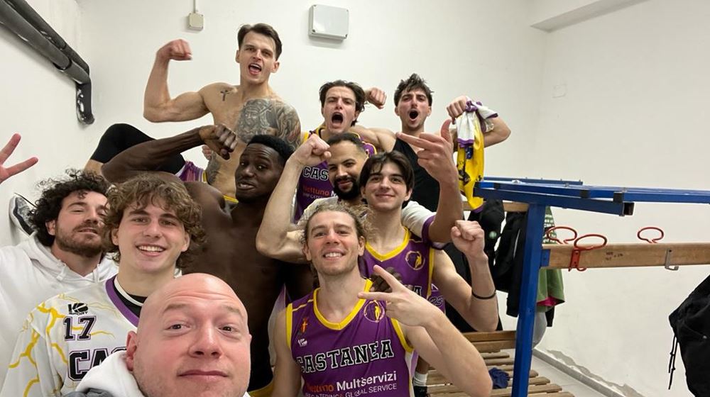 Il Castanea Basket espugna il difficile campo del Cus Catania e fa suo il derby con gli etnei
