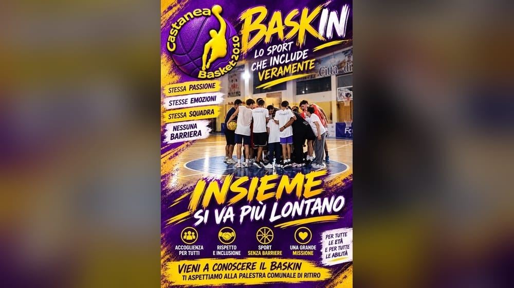 CASTANEA BASKET: INSIEME, SENZA BARRIERE! 